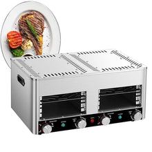 iumLeap Steak Grill,Portable Steak Broiler,Multi-Functional Commercial Electric Grill, for Meat, Seafood, Veggies, B-220V