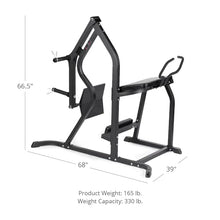 Titan Fitness Plate-Loaded Kickback Glute Machine 33 LB Capacity