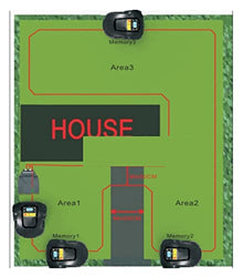 Electric Lawn Mower Smart Robot Lawn Mower E1800U Updated with Ultrasonic Sensor,WiFi App,1800m2 Working Capacity Noise-Free and Low Maintenance