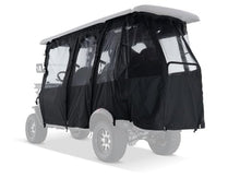 Kandi Enclosed Cab Soft Cover for 6 Person Kruiser Golf Cart Accessory Black