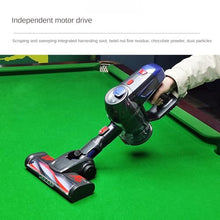 Professional Dust Cleaner for Pool Table Cloth, 150W Dual Motor Vacuum with 12000Pa Suction, 2-Mode Operation, Quiet & Cordless (White, 2.8kg)