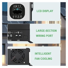MPPT Solar Charge Controller Version 40A 60A LCD Display Home Energy Storage Control Charger(60A)