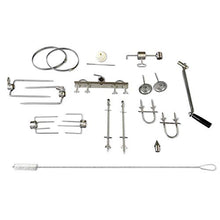 SPITJACK Whole Hog and Lamb Rotisserie Kit, 72 in Spit, 120W Motor