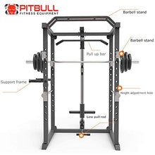 Pitbull Multi Smith Machine Home Gym Power Cage CM-5008 Black