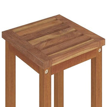 HEFZGDB 3 Piece Patio Bar Set Solid Wood Acacia Porch Furniture Patio Table and Chairs Set Outdoor Patio Set Suitable for Lawn, Garden, Poolside.
