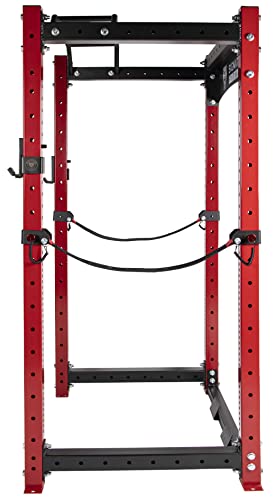 Signature Fitness SF-3 Power Cage Squat Rack Black