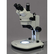 AmScope Professional Trinocular Stereo Zoom Microscope 3.5X-45X Magnification White