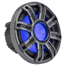 KICKER MWF 10-Inch Premium Marine Subwoofer & 51KXMA15001 Marine Amp Bundle