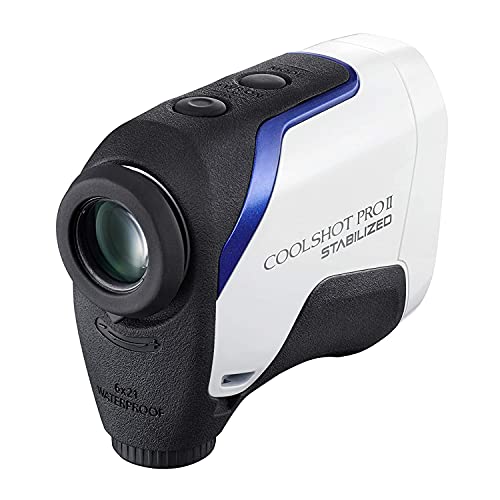 Nikon COOLSHOT PROII STABILIZED Golf Rangefinder White Blue Black