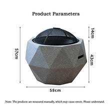 FYorbitH Barbecue Table Garden Grill Barbecue Table Villa Charcoal Grill Outdoor Household Multi-Function Table Grill Indoor Charcoal Grill Grill Table