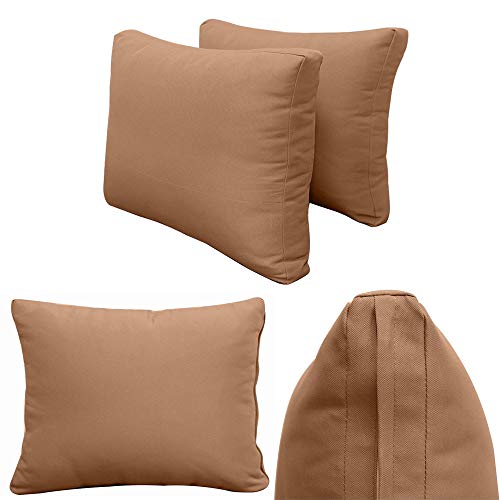 Prolinemax Style1 Twin Size 5PC Outdoor Daybed Mattress Cushion Set Brown