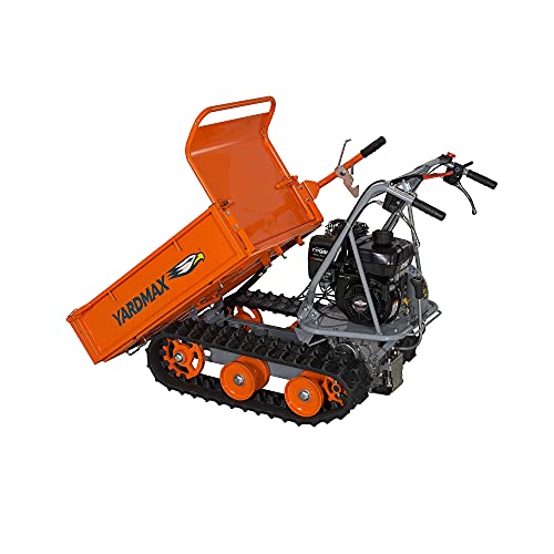 YARDMAX Track Barrow Briggs and Stratton CR950 6.5 HP 660 lb Capacity Orange