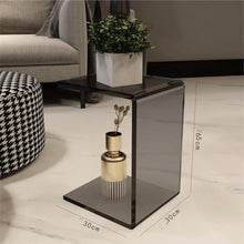 NRFJFOP Side A Few Sofa Small Table Acrylic Transparent Angle Nordic Contracted Sitting Room Tea