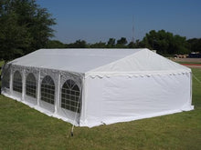 DELTA 32'x20' PE Party Tent White - Heavy Duty Waterproof Canopy for Outdoor Events