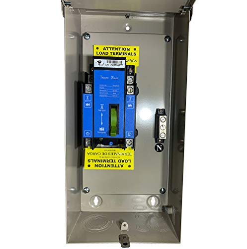 Manual Transfer Switch with Enclosure | 3pole | 150 Amp | 50/60 HZ | Easy to Install | 1 Year Warranty!