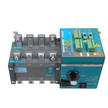 4P 100A 160A 250A 630A ATS Dual Power Automatic Transfer Switch Control Module Circuit Breaker Generator Parts(400A)