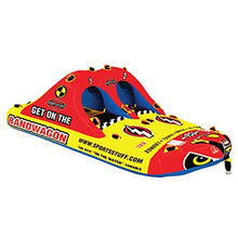 SportsStuff Bandwagon 2+2 Towable Tube Black