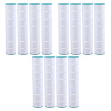 Hurricane Filters 12 Pack HF7494-04 Advanced Pool Filter Cartridge - Replacement for PA131, Unicel C-7494, Filbur FC-1227, Hayward SwimClear C5030, C5025, C5020