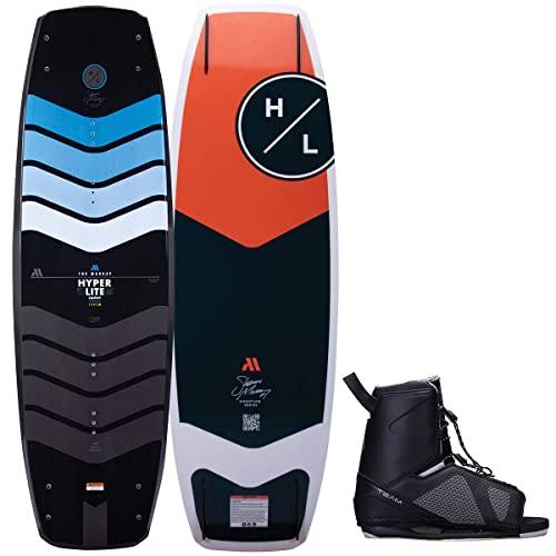 Hyperlite Murray Pro Mens Wakeboard 150 W/Team OT Bindings Black/Orange