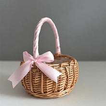 Storage Basket,Small Picnic Simple Sundries Sturdy Wedding Flower Hand-Woven for Home
