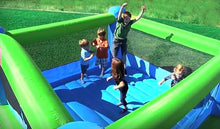 Blast Zone Big Ol Bouncer 15x12 Inflatable Bounce House with Blower Green/Blue