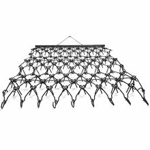 Titan Attachments Heavy Duty Drag Harrow 7 FT x 8 FT Leveling Grading Steel Mesh, 3/8in Tines, Tow Behind Agricultural-Style Drag