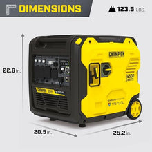 Champion 6500-Watt Remote Start Tri Fuel Portable Inverter Generator