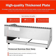 Commercial Desktop Gas Griddle,BBQ Flat Hot Plate,Picnic Grill Pan,for Steak, Eggs, Pancakes