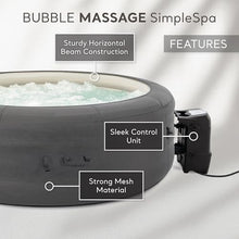 INTEX SimpleSpa 6 Person Inflatable Hot Tub, Portable Spa with 140 Jets