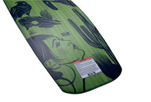 Hyperlite Guara Mens Wakeboard Wood Grain/Green 147cm
