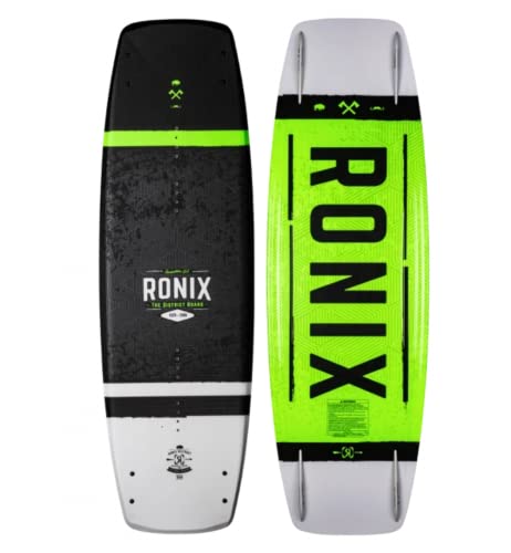 Ronix District Wakeboard - Textured Black/White/Green - 134