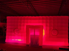 Alessia Cara Large LED Inflatable Air Cube Tent House White