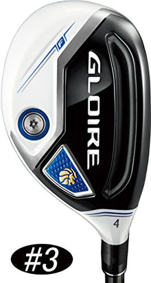 TaylorMade Men's GLOIRE F2 Rescue 2017 RH 19° S Flex Blue