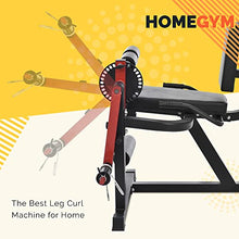 None Leg Extension and Bending Machine - Leg Exercise Machine with Adjustable Sat Backrest and Rotating Leg Extension, Suitable for Home Gym Leg Tendon Exercise Red
