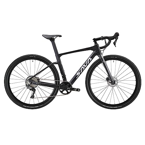 SAVADECK Carbon Gravel Road Bike Black
