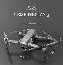 GEPAS SJRC F22s 4K PRO Drone with EIS Camera & Laser Obstacle Avoidance Gray