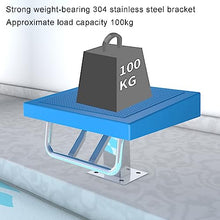 UHRLGHS Standard Pool Diving Platform,Professional Non-Slip Level 2 Diving Boards,Heavy Duty Indoor Outdoor Training Competition Diving Equipment for Stadiums,