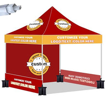 Custom Canopy Tent 10x10 with Logo,Personalized Custom Pop Up Canopy Tent for Trade Shows,Advertising,Vendor Booth Commercial Events,Outdoor Camping