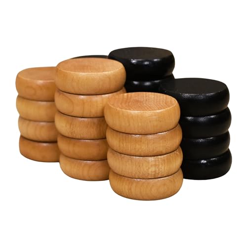 Crokinole Canada Royal Blue Tournament Crokinole Board Game Set Brown & Blue