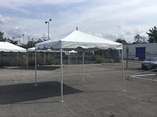 TentandTable 10' x 10' Premium Frame Tent with 16 oz White Vinyl Cover