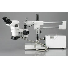 AmScope Professional Binocular Stereo Zoom Microscope with Boom Stand
