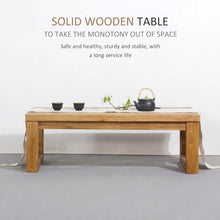 JKSVTF 47-inch Rectangular Japanese Style Outdoor Large Side Table Notebook Stand for Sofa Couch Floor Coffee Table Accent Furniture for Sitting On The Floor,-120cm/47.2in