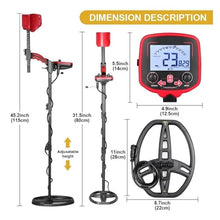 Gold Detector, Underground Metal Detector Finder for Treasure Hunts