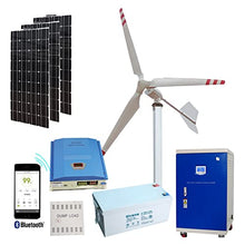 ngddf2haa 2kw 24v 48v Wind Turbine Generator Horizontal Wind Turbine MPPT Controller Off Grid Inverter Alternative Energy (Color : Off Grid Sys Specification : 3) (Mppt Controller 3)