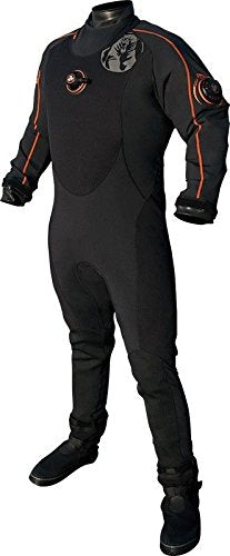 Whites - Aqua Lung Drywear Aqua Lung Fusion One Drysuit Black Orange