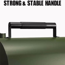 RENJJPBO Portable Charcoal Grill, Multifunctional Metal Small Barbecue Smoker, Suitable for Outdoor Hiking and picnics (A)
