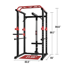 PRODC Power Cage Squat Rack 1000-Pound Capacity Black