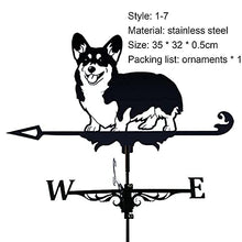 Weather Vane Metal Weathervane Roof Mount Weather Vane Ornaments Wind Direction Weather Vanes for Roofs Sheds Yard Cupola Barns Wind Direction (Color : 6) (6)