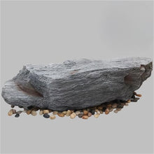 BSNRSNMFA Landscape Artificial Stone, Non-Hollow Artificial Fake Rocks, PU Garden Fake Stones, Decorative Stone Fake Stone for Outdoor(47.2 * 9.8 * 9.8in)