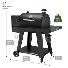 Oakford Pro Pellet Gril with 824 SQ In Cooking Area, I-Site View Indicator